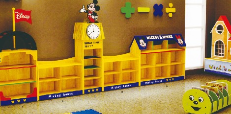 米奇造型玩具柜