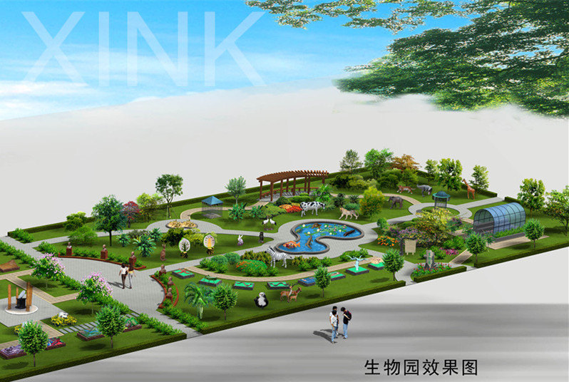 特色生物园效果图