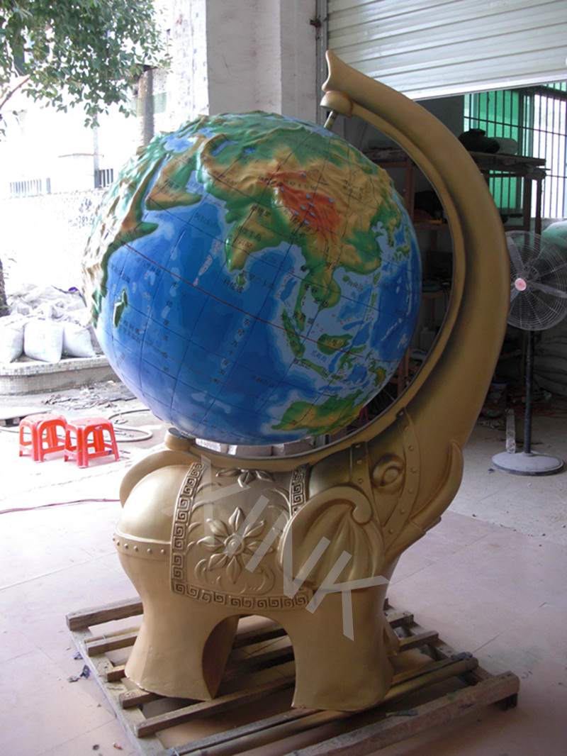 1米象座地球仪模型