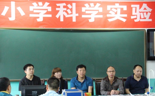 绵阳市小学科学教师实验技能培训安州班在河清镇小学举行